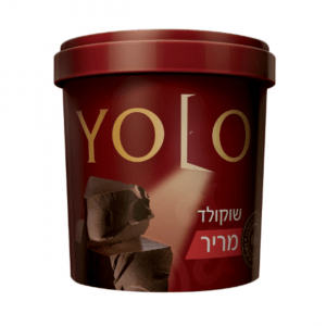 Десерт YOLO со вкусом горького шоколада