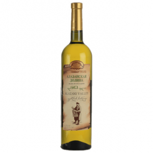 יין גרוזיני לבן חצי מתוק אלזנסקייה דולינה